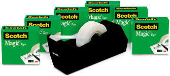 1/2" x 8" Scotch Bundling Straps, Hook and Loop, RF3710, 6/PK 4PK/CA